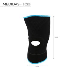 Rodillera rotuliana Fytter Knee Support de neopreno y nylon, transpirable y adaptable