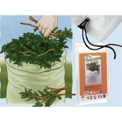 Saco Multiusos de Jardín Gardiun 90x150 cm en Polietileno Alta Densidad | Antigoteo | Cordón de Cierre | Reutilizable | Ideal para Transporte de Tierra, Hojas y Residuos