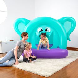 Saltatore gonfiabile Bestway Energic Elephant 203x155x135 cm multicolore con rete di sicurezza