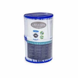 Set de 2 cartouches de filtre Type VI pour Lay-Z-Spa Bestway
