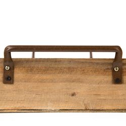 Set di 3 vassoi, 54 x 34 x 10 cm, in legno