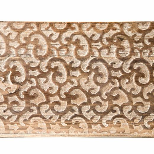 Set di 3 scatole in legno, 45,5 x 31 x 18 cm