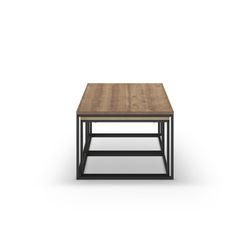 Set di 3 tavolini da salotto, 110-55,8 x 60-48 x 41,8-35,6 cm, in legno nei colori rovere, noce e marrone | Collezione Camelia