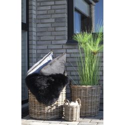 Set di 4 cestine, 50 x 50 x 58 cm, in rattan naturale | Collezione Caor
