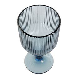 Set di 6 bicchieri d'acqua, Ø 9 x 17 cm, in vetro blu | Collezione Lines