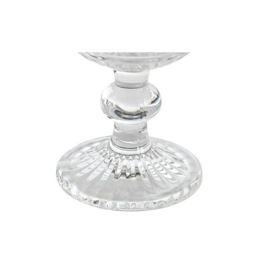 Set di 6 bicchieri da vino, 8 x 8 x 14,5 cm, in cristallo trasparente | Collezione Striped