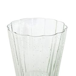 Set di 6 bicchieri da vino, 8,4 x 8,4 x 16,4 cm, in cristallo verde | Collezione Bubbles Garbo
