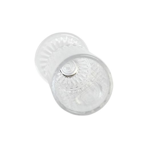 Set de 6 verres à champagne, 6 x 6 x 18,5 cm, en cristal transparent | Collection Striped