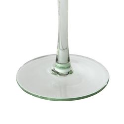 Ensemble de 6 flûtes en cristal vert, 6 x 6 x 23,7 cm | Collection Bubbles Garbo