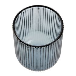 Set di 6 bicchieri, 7,5 x 7,5 x 9,5 cm, in vetro blu | Collezione Lines