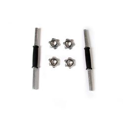 Set di manubri da 30 kg, 32 x 25 x 46 cm, in cromo color argento | Collezione Serie 700