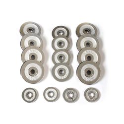 Set di manubri da 30 kg, 32 x 25 x 46 cm, in cromo color argento | Collezione Serie 700
