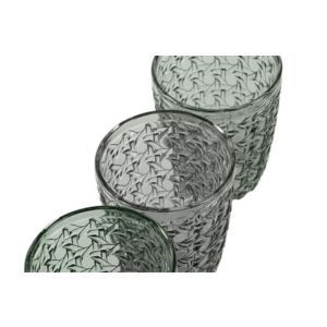 Glasbecher-Set, 8 x 8 x 10 cm, aus Kristallglas in Mehrfarbig | Kollektion Colors