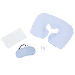 Set da Viaggio Sojourna: Cuscino Gonfiabile, Mascherina per Gli Occhi e Tappi per le Orecchie Bestway