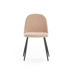 Sedia, 45 x 52 x 81 cm, in tessuto rosa | Collezione Malila