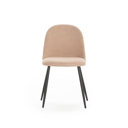 Sedia, 45 x 52 x 81 cm, in tessuto rosa | Collezione Malila