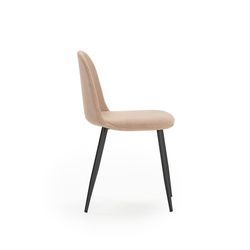 Sedia, 45 x 52 x 81 cm, in tessuto rosa | Collezione Malila
