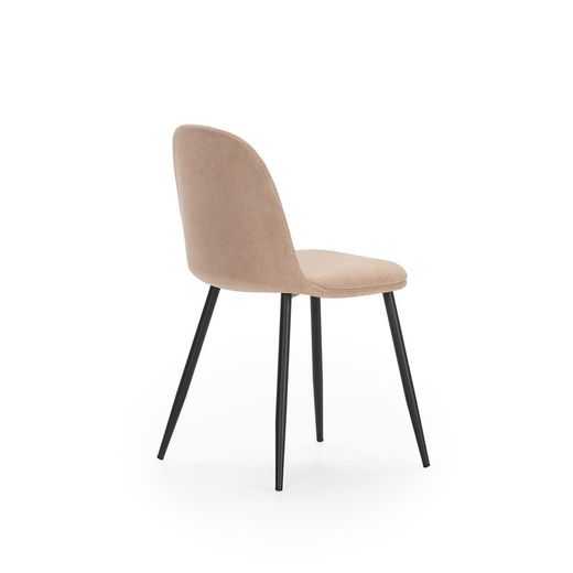 Sedia, 45 x 52 x 81 cm, in tessuto rosa | Collezione Malila