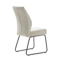 Sedia, 45 x 62 x 97 cm, in tessuto effetto pietra | Collezione Alan