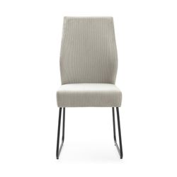 Sedia, 45 x 62 x 97 cm, in tessuto effetto pietra | Collezione Alan