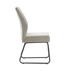 Sedia, 45 x 62 x 97 cm, in tessuto effetto pietra | Collezione Alan