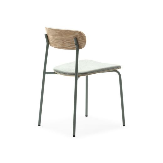 Sedia, 46 x 51 x 77 cm, in tessuto azzurro chiaro | Collezione Adriana
