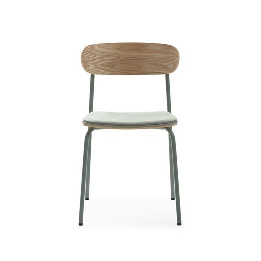 Sedia, 46 x 51 x 77 cm, in tessuto azzurro chiaro | Collezione Adriana