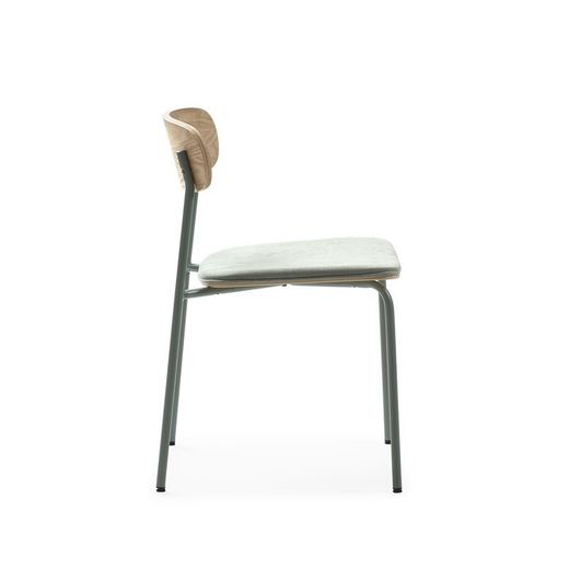 Sedia, 46 x 51 x 77 cm, in tessuto azzurro chiaro | Collezione Adriana
