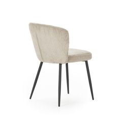 Sedia, 47 x 58 x 78 cm, in tessuto beige | Collezione Megan