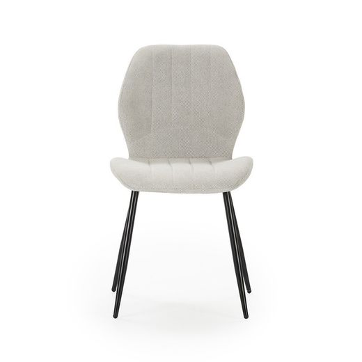 Sedia, 47 x 58 x 85 cm, in tessuto bianco | Collezione Nalu
