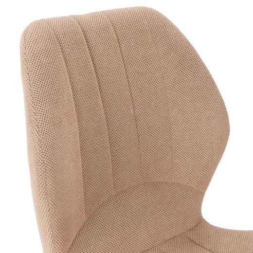 Sedia, 47 x 58 x 85 cm, in tessuto salmone | Collezione Nalu