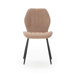 Sedia, 47 x 58 x 85 cm, in tessuto salmone | Collezione Nalu