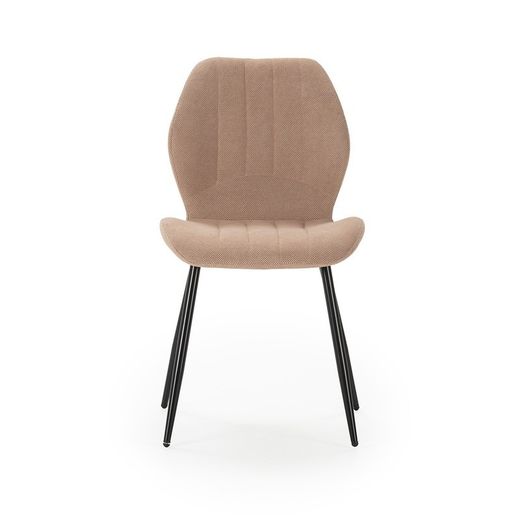 Sedia, 47 x 58 x 85 cm, in tessuto salmone | Collezione Nalu