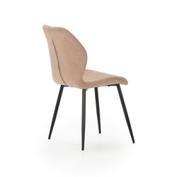 Sedia, 47 x 58 x 85 cm, in tessuto salmone | Collezione Nalu