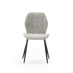 Silla, 48 x 58 x 85 cm, de tejido en gris | Colección Nalu