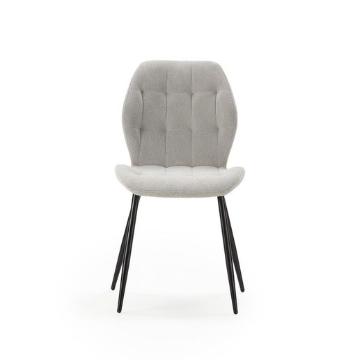 Silla, 48 x 58 x 85 cm, de tejido en gris | Colección Nalu