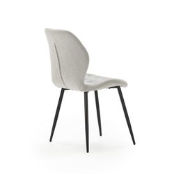 Silla, 48 x 58 x 85 cm, de tejido en gris | Colección Nalu