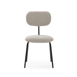 Sedia, 48 x 59 x 86,5 cm, in tessuto beige | Collezione Dash