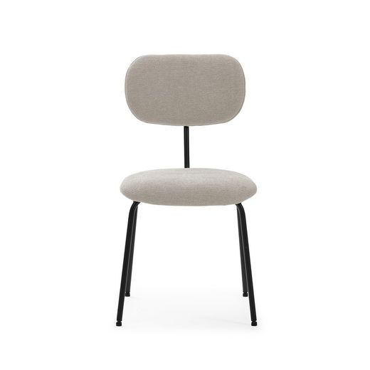 Sedia, 48 x 59 x 86,5 cm, in tessuto beige | Collezione Dash