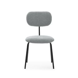 Sedia, 48 x 59 x 86,5 cm, in tessuto grigio | Collezione Dash