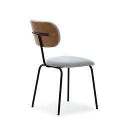 Sedia, 48 x 59 x 86,5 cm, in tessuto grigio | Collezione Dash