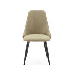 Sedia, 50 x 57 x 91 cm, in tessuto verde | Collezione Mani