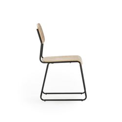 Silla, 53,5 x 47 x 84,5 cm, de madera en natural | Colección Aira