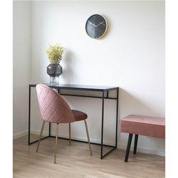 Sedia da pranzo, 56 x 51 x 76 cm, in velluto rosa | Collezione Geneve