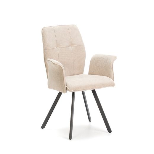Poltrona, 62 x 60 x 89 cm, in tessuto beige | Collezione Mery