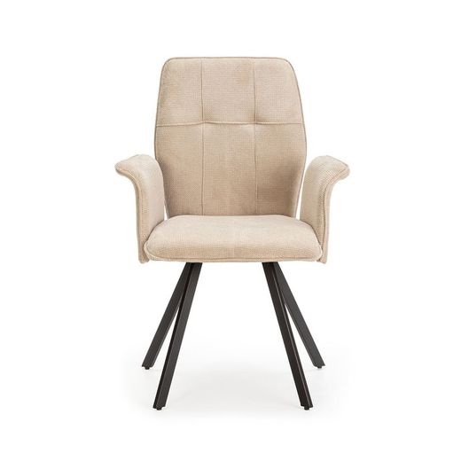 Poltrona, 62 x 60 x 89 cm, in tessuto beige | Collezione Mery