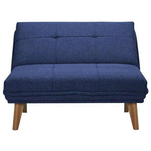 Divano Letto, 95 x 86 x 81 cm, blu oceano | Collezione Bicol