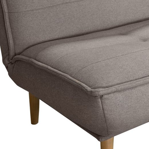 Divano letto, 194 x 95 x 89 cm, rivestimento marrone | Collezione Hufranch