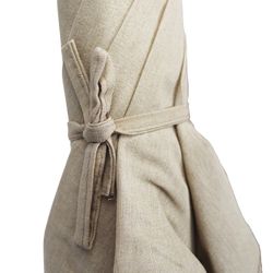 Sombrilla, 180 cm Ř, de loneta en beige y blanco | Colección Gandía