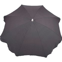 Sombrilla, 200 cm Ř, de loneta en gris | Colección Gandía